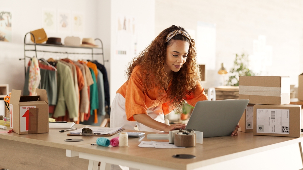 Woman on laptop
