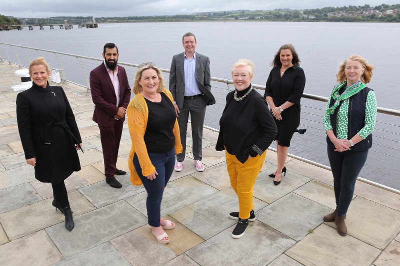 Recipients of this year's Ulster Bank Enterprise Fund pictured with Ulster Bank's Regional Ecosystem Manager, John Ferris