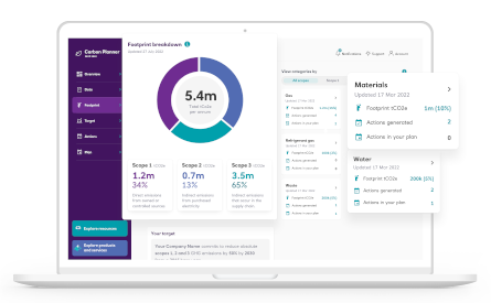 Sign up for Carbon Planner