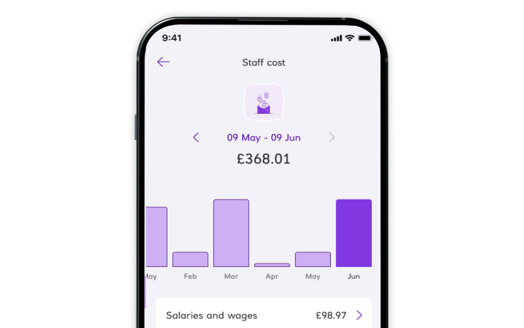 Mobile app screenshot