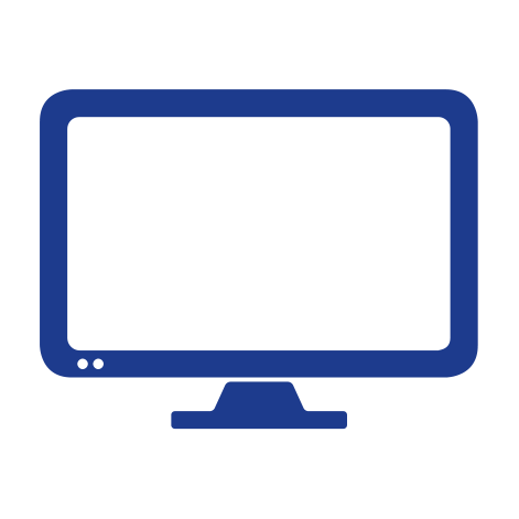 Desktop monitor icon