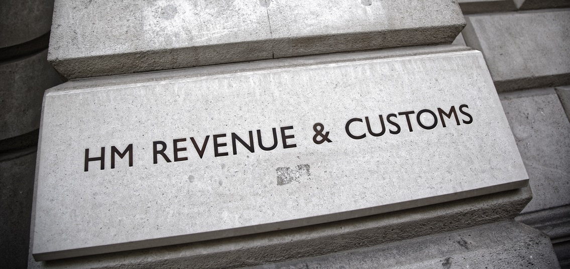 photo of HMRC sign on wall