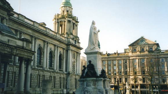 Statue in Belfast